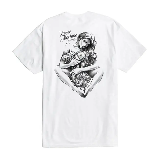 Loser Machine Twee liefdes T-shirt White / S Betrouwbaar