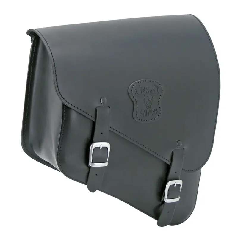 Texas Leather Zwarte frametas voor Harley 86-22 XL Sportster Voordeelprijs