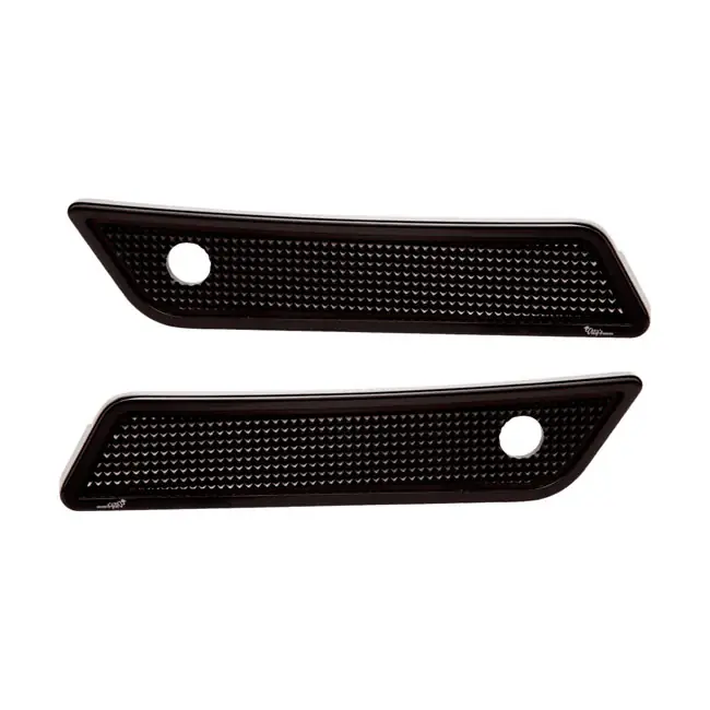 Op = Op Vity's Design Diamant zadeltas sluitingen voor Harley 14-25 Touring (exkl. 23-25 CVO; 24-25 Road Glide / Street Glide) / Black
