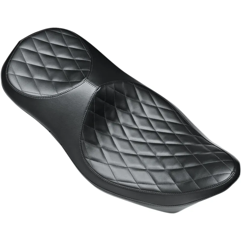 Le Pera Super Villain-stoel voor Harley 08-25 Touring (excl. 23-25 CVO; 24-25 Road Glide / Street Glide) / Diamond Black Veilige Betaling
