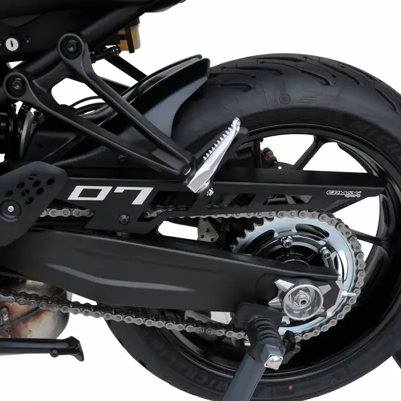 Ermax Evo achterspatbord Yamaha MT07 2021-2024 Ongespoten Dagaanbieding
