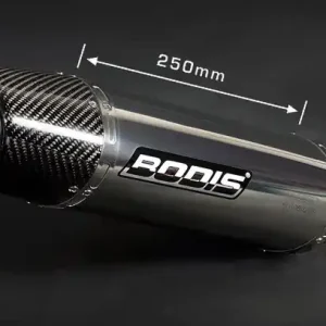 Tijdelijk Beschikbaar Bodis uitlaat Honda CBR600RR 2013-2016 Oval Q1 RVS