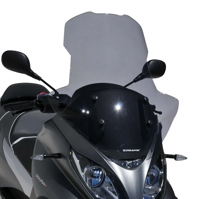 Ermax extra hoog windscherm Piaggio MP3 350 / 500 HPE (2018-2022) Gecertificeerd