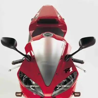 Fabbri kuipruit Yamaha YZF-R6 1999-2002 satijn wit Hoge Kwaliteit